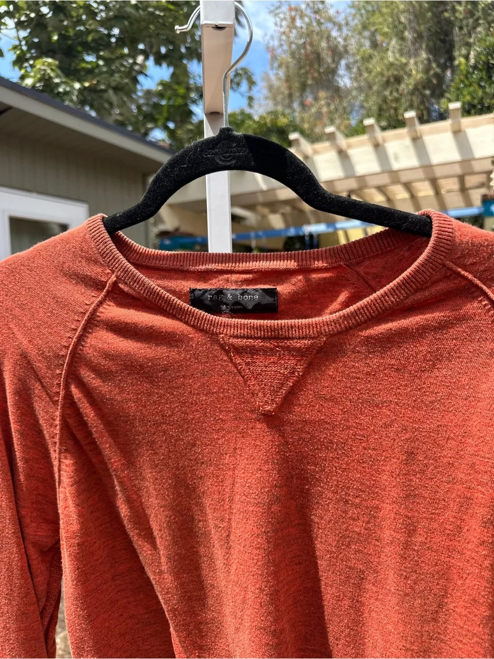 rag & bone lightweight crewneck